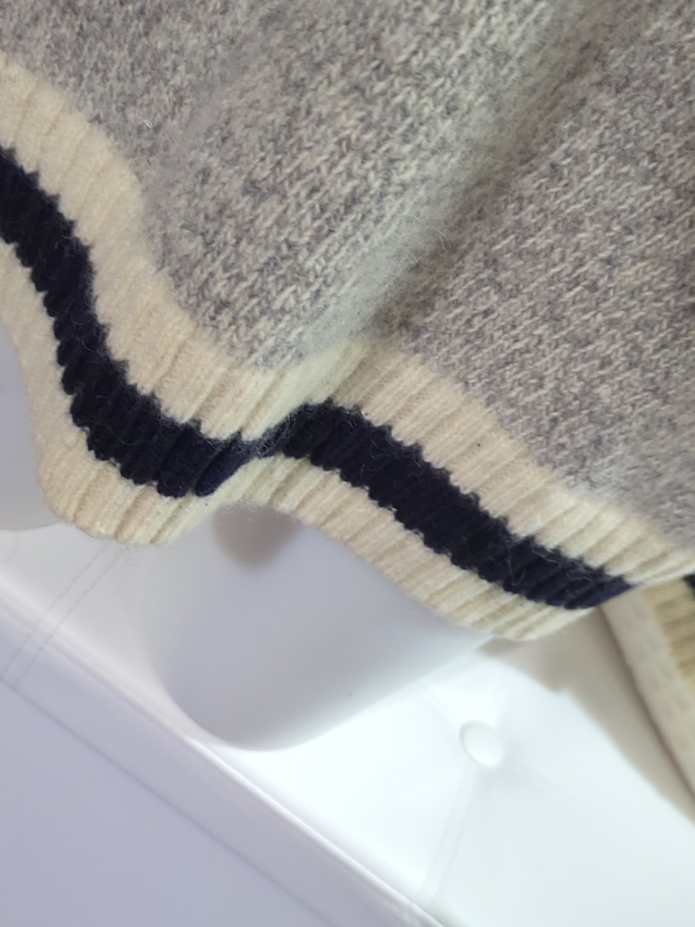 Boathouse Row Wool Sweater Size Large | Cozy Heavy Knit Cabin Cottagecore - Picture 14 of 16